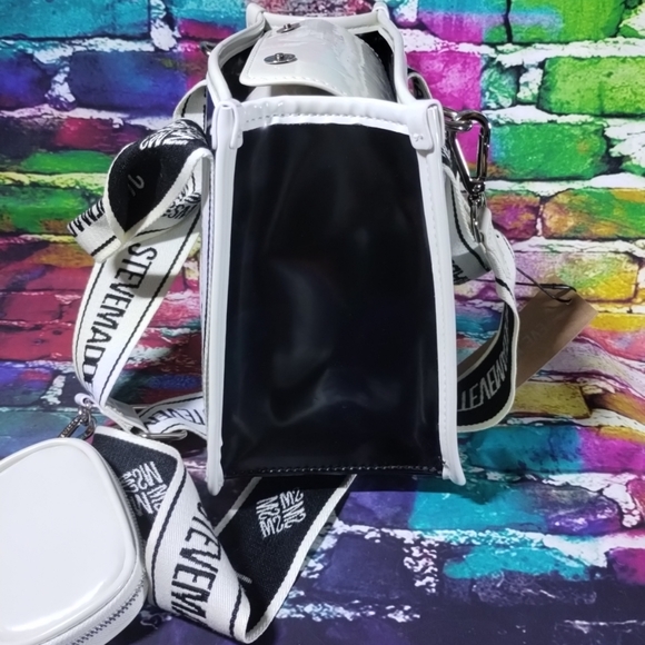 Steve Madden Black BWEBBER TIKTOK Popular Crossbody Bag w/ Air Pod Case $78 - Picture 9 of 16